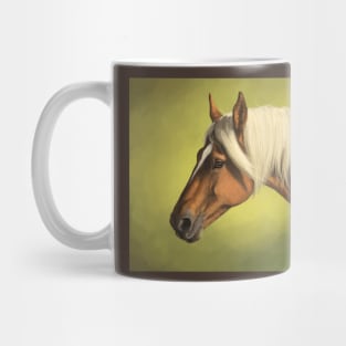 Flaxen Horse Mug